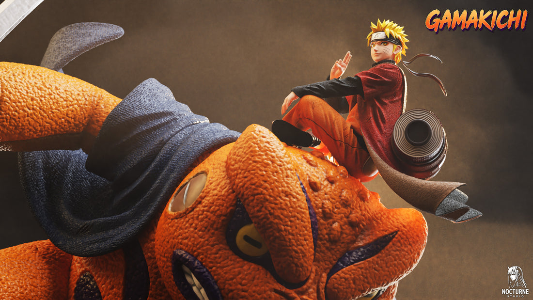 Naruto Nocturne Studio Naruto Uzumaki x Gamakichi