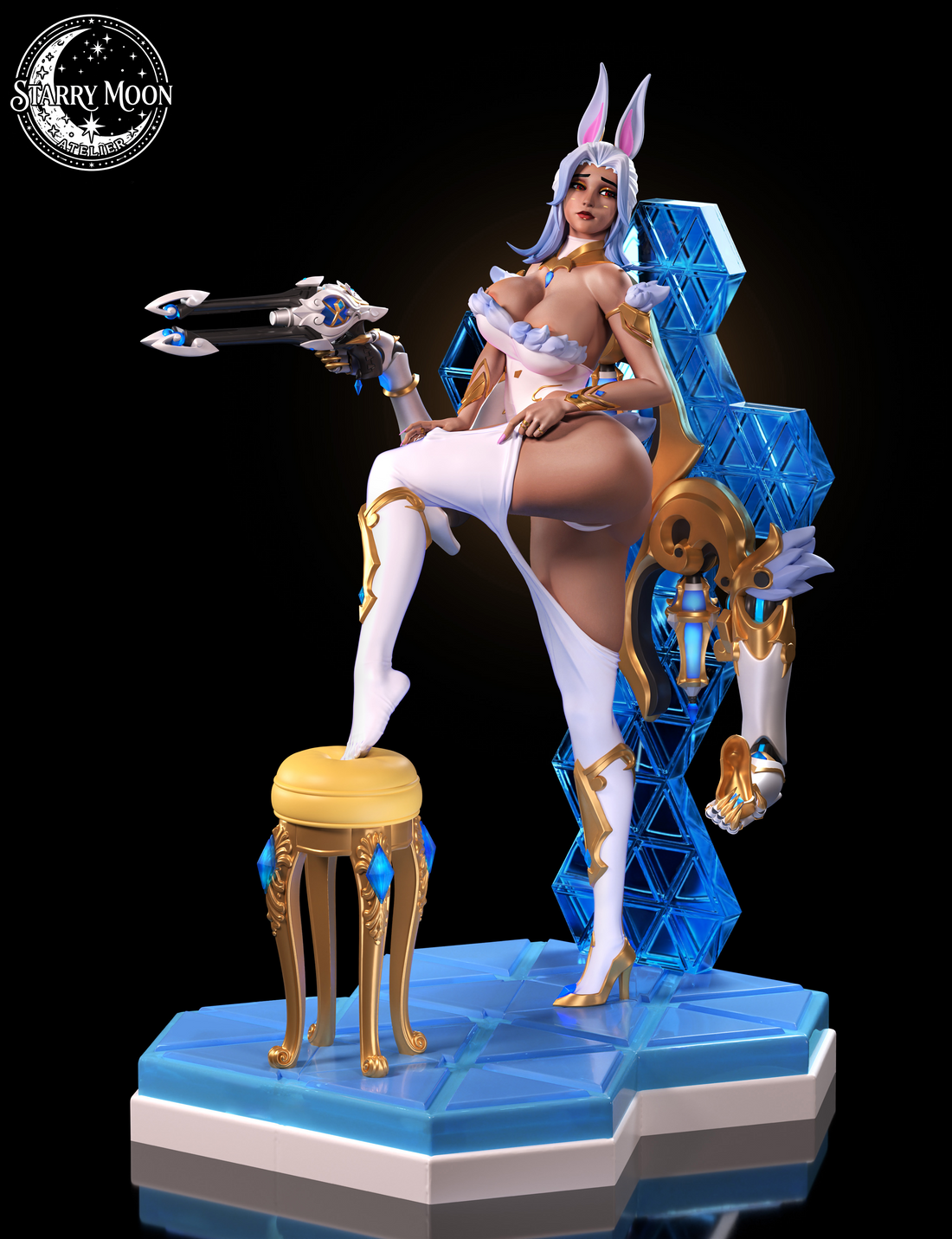Overwatch Starry Moon Atelier Studio Domina Bunny Business