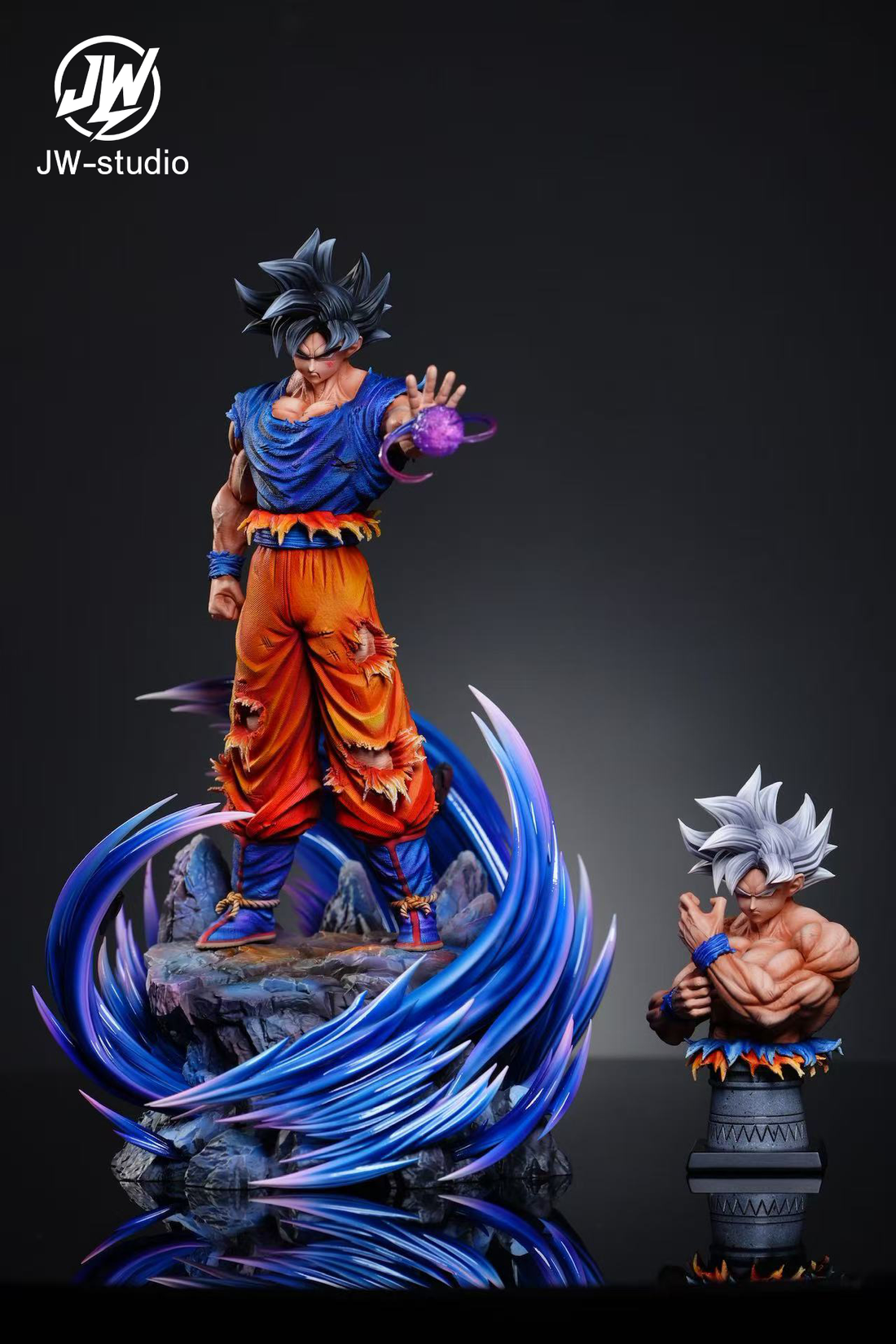 Dragon Ball JW Studio Super Goku UI Resin Statue
