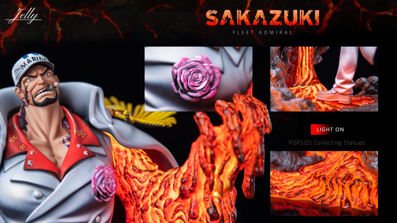 ジョシュ・ホーキンソン akatsukijapan フィギュア One Piece Jelly Studio Sakazuki Akainu – ClubHouse Statues