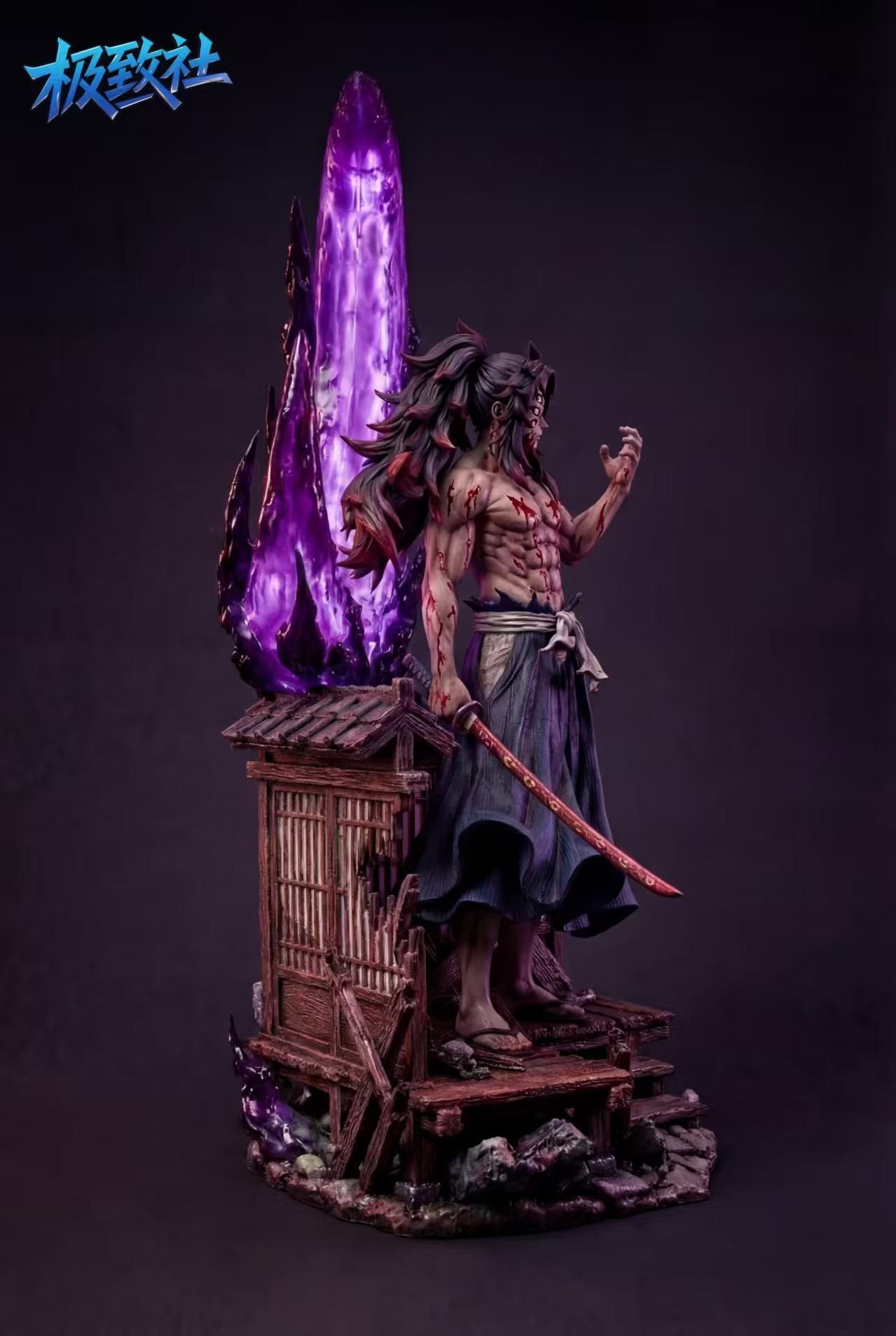 kokushibaページ Demon Slayer JiZhiShe Studio Kokushibo – ClubHouse Statues