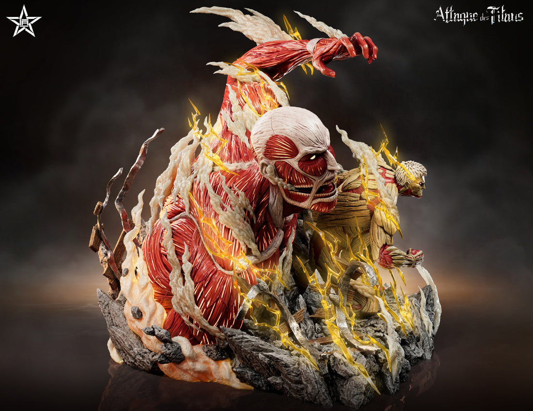 Attack On Titan Jiang Xing Studio Colossal Titan x Armored
