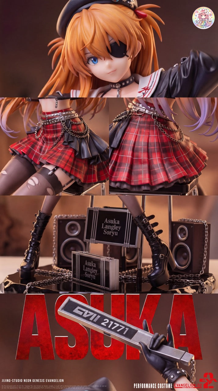 Neo Genesis Evangelion Jijing Studio Asuka Punk Rock