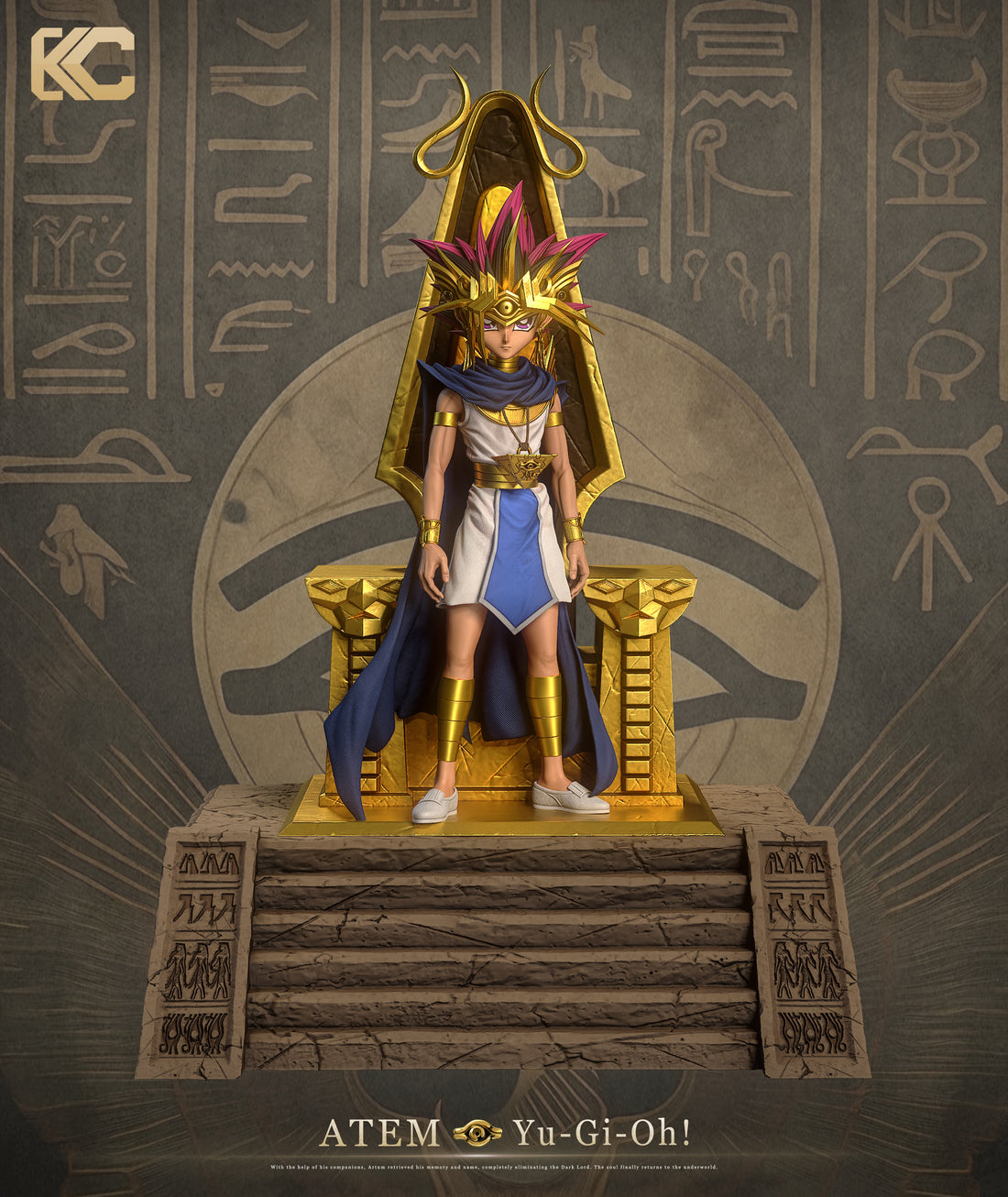 YuGiOh KC Studio Pharaoh Atem Throne
