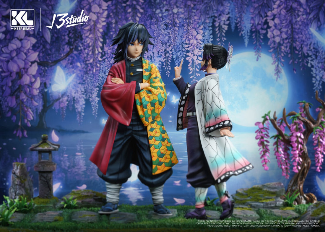 Demon Slayer KL Studio X 3 Studio Giyu Tomioka X Shinobu Kocho