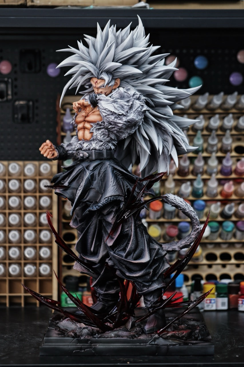 Dragon Ball Kuang Feng Studio Goku SS4 SS5 – ClubHouse Statues