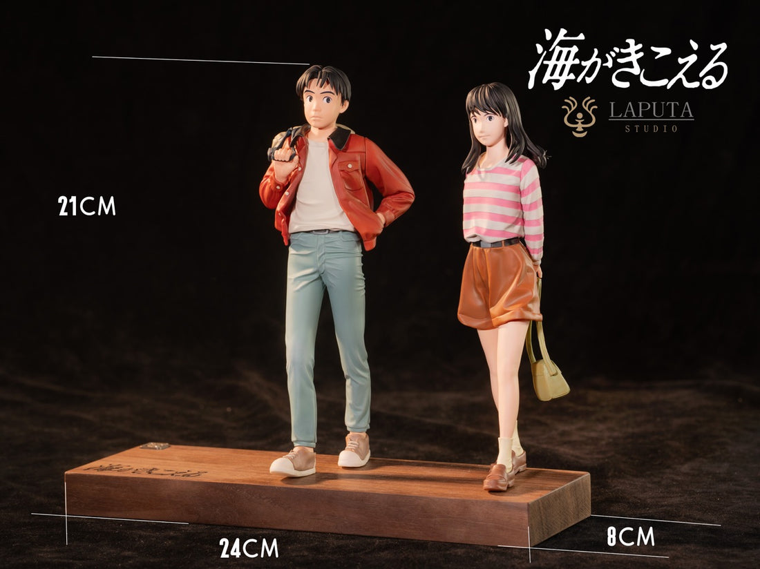 Ocean Waves LAPUTA Studio Rikako Muto x Morisaki Taku Resin Statue