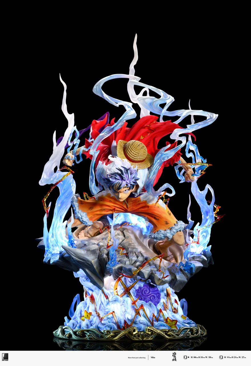 One Piece Last Sleep Studio Nika Luffy Resin Statue