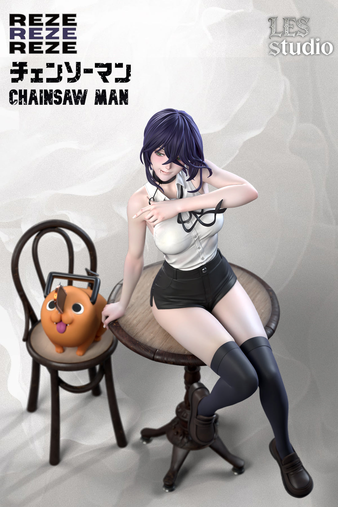 Chainsaw Man LES Studio Reze Resin Statue