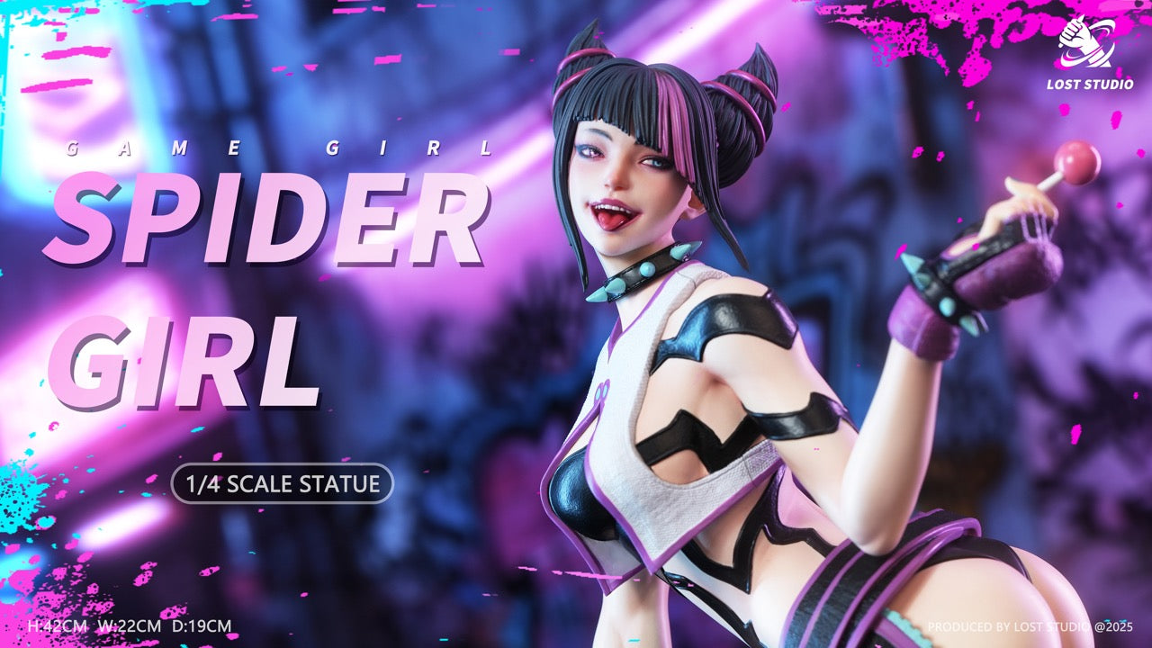 Street Fighter LOST Studio Spider Girl Han Juri – ClubHouse Statues