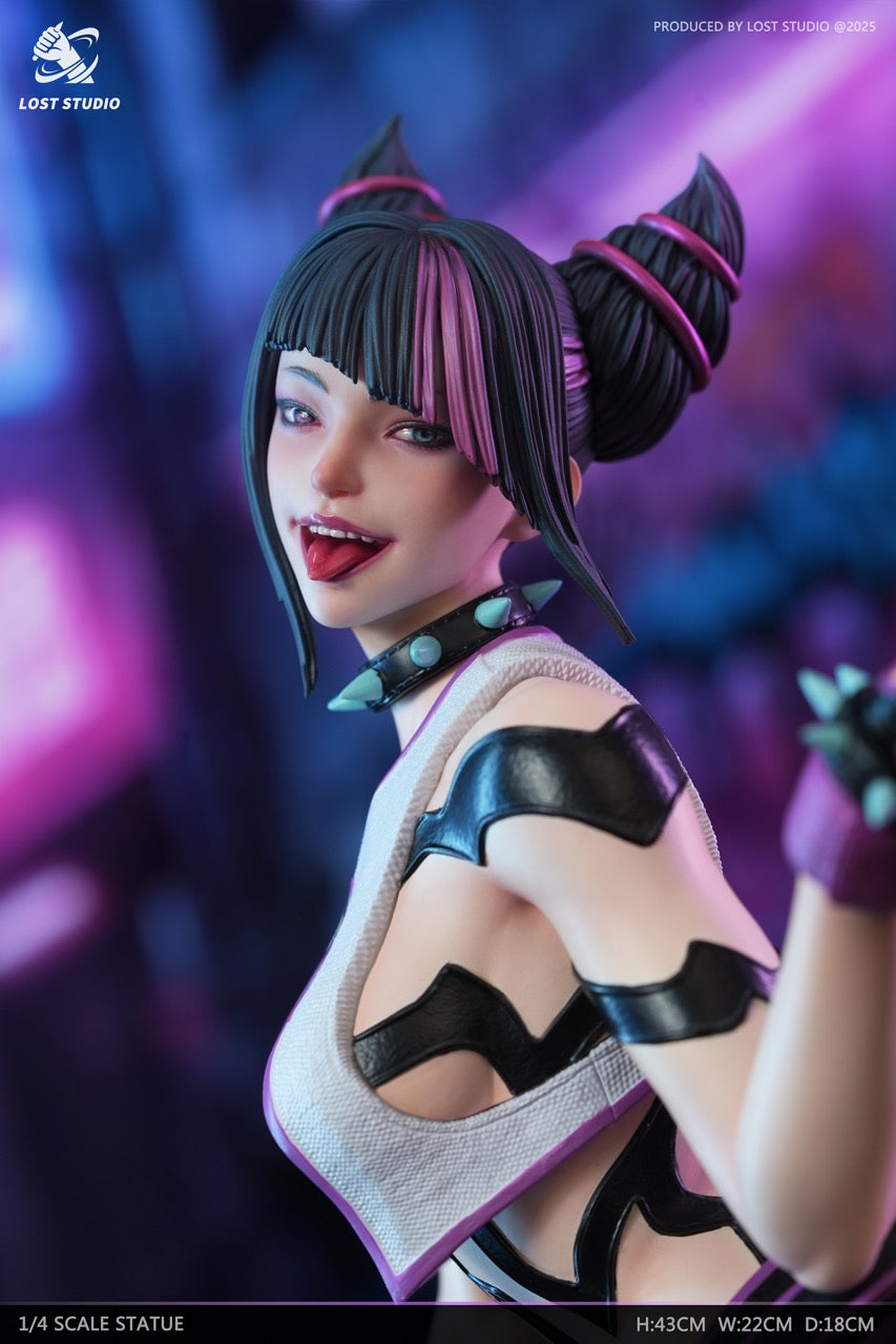 Street Fighter LOST Studio Spider Girl Han Juri Resin Statue