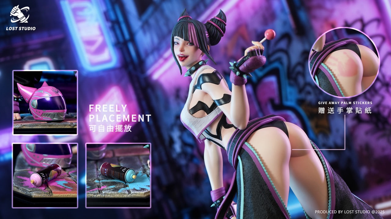 Street Fighter LOST Studio Spider Girl Han Juri – ClubHouse Statues