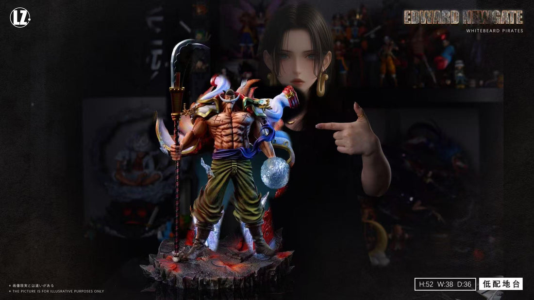 One Piece LZ Studio WhiteBeard Edward Newgate Resin Statue