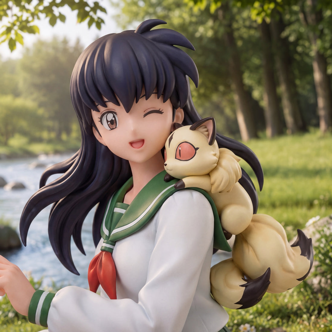 Inuyasha Li Xia Wu Yu Studio Kagome Higurashi X Kirara