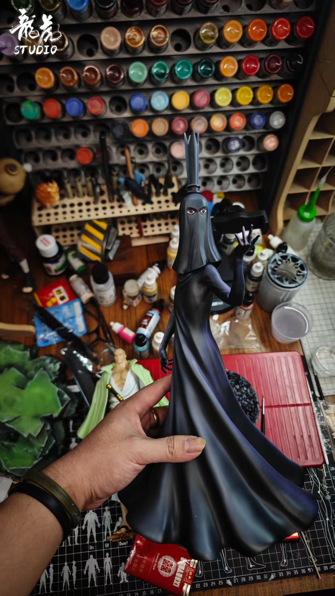 One Piece Long Hu Studio Five Elders X Imu Resin Statue