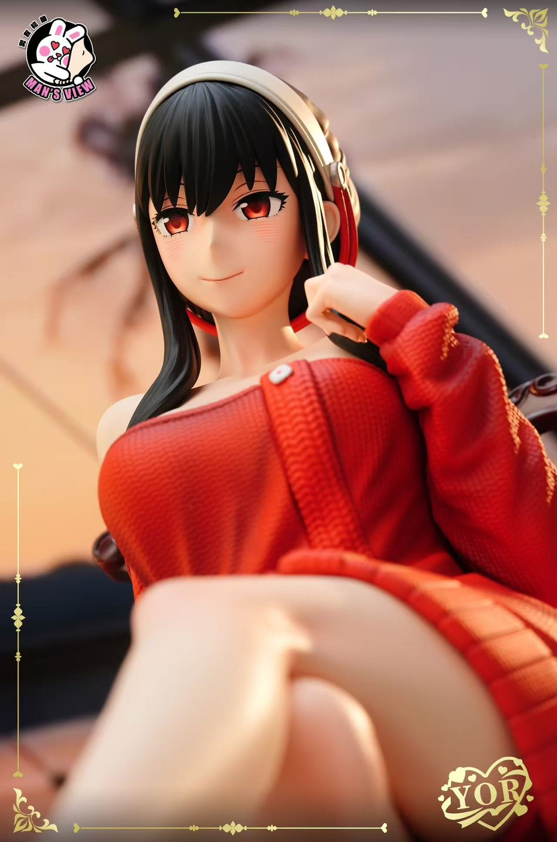 Spy x Family Mans Viem Studio Mrs Yor Resin Statue