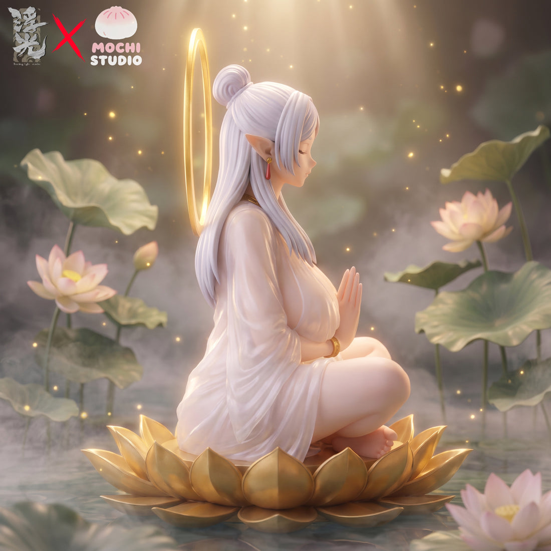 Soso no Frieren Floating Light × MOCHI Studio Frieren cos Guanyin