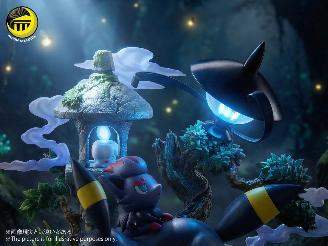 Pokemon Moon Shadow Studio Umbreon Natural Scene
