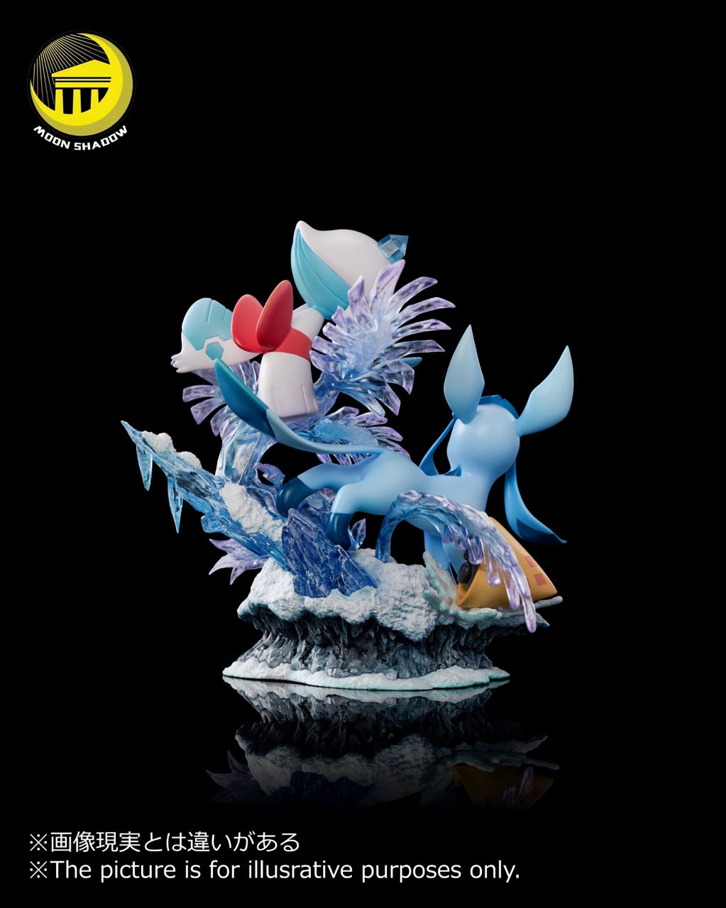 Pokemon Moon Shadow Studio Glaceon x Froslass