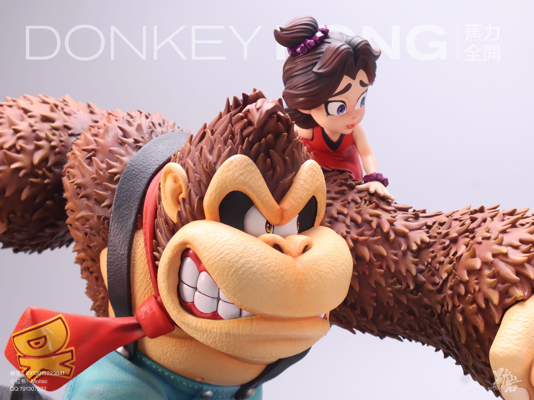 Donkey Kong Bananza Moreno Studio Donkey Kong Resin Statue