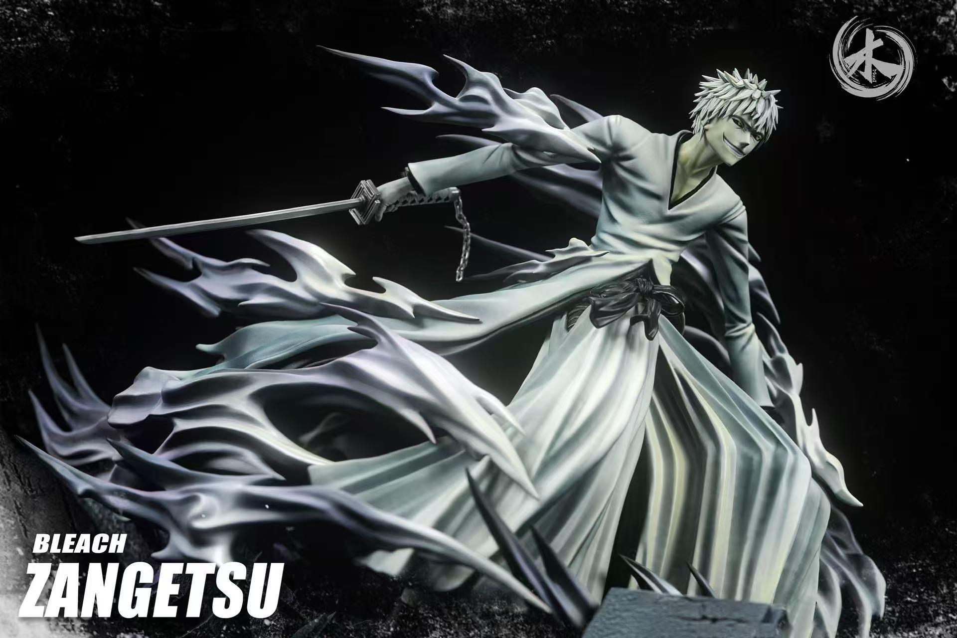 Bleach MuZi Studio Zangetsu x Ichigo Resin Statue – ClubHouse Statues