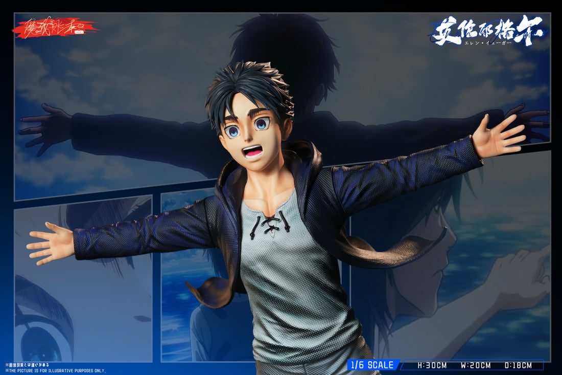 Attack On Titan MWZB Studio Eren Jeager Resin Statue