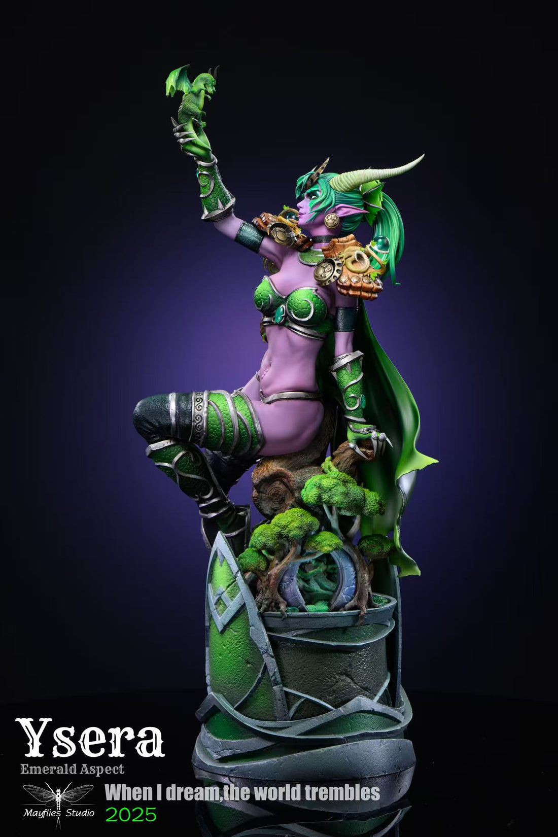 World of Warcraft Mayflies Studio Ysera Emerald Aspect