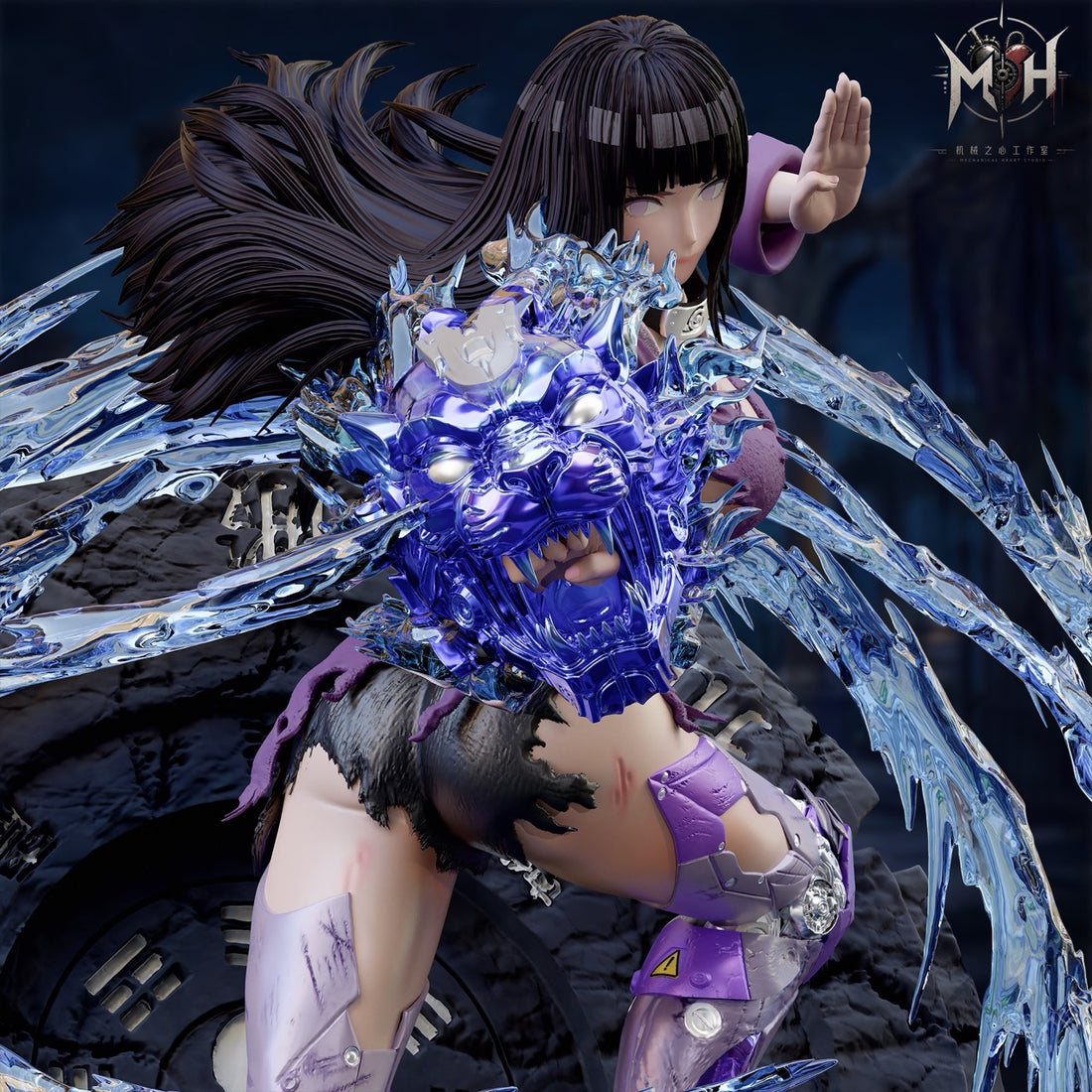 Naruto Mechanical Heart Studio Mecha Hinata