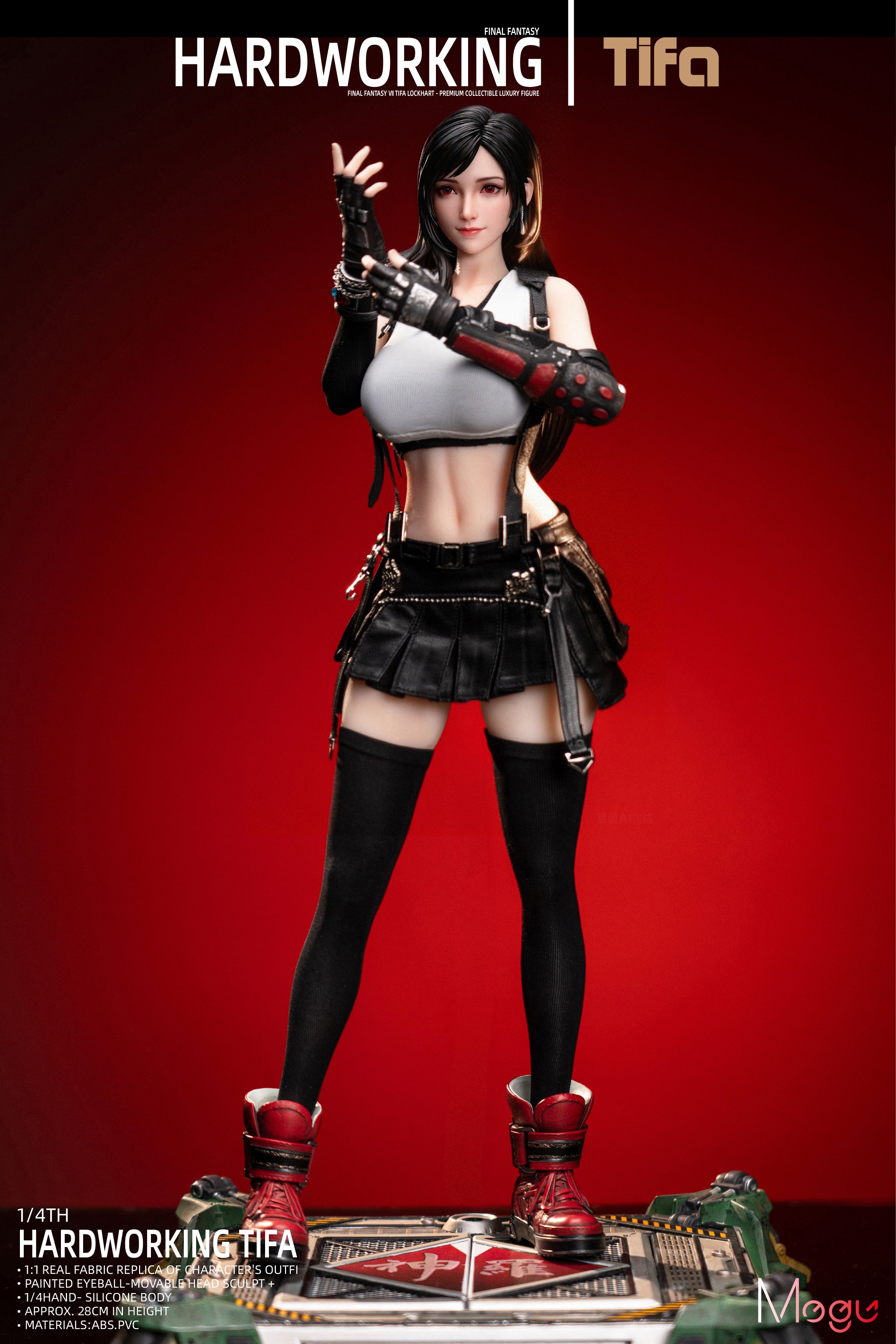ゆーたろMU-Studioティファ Final Fantasy Mogu Studio Tifa action figure – ClubHouse Statues