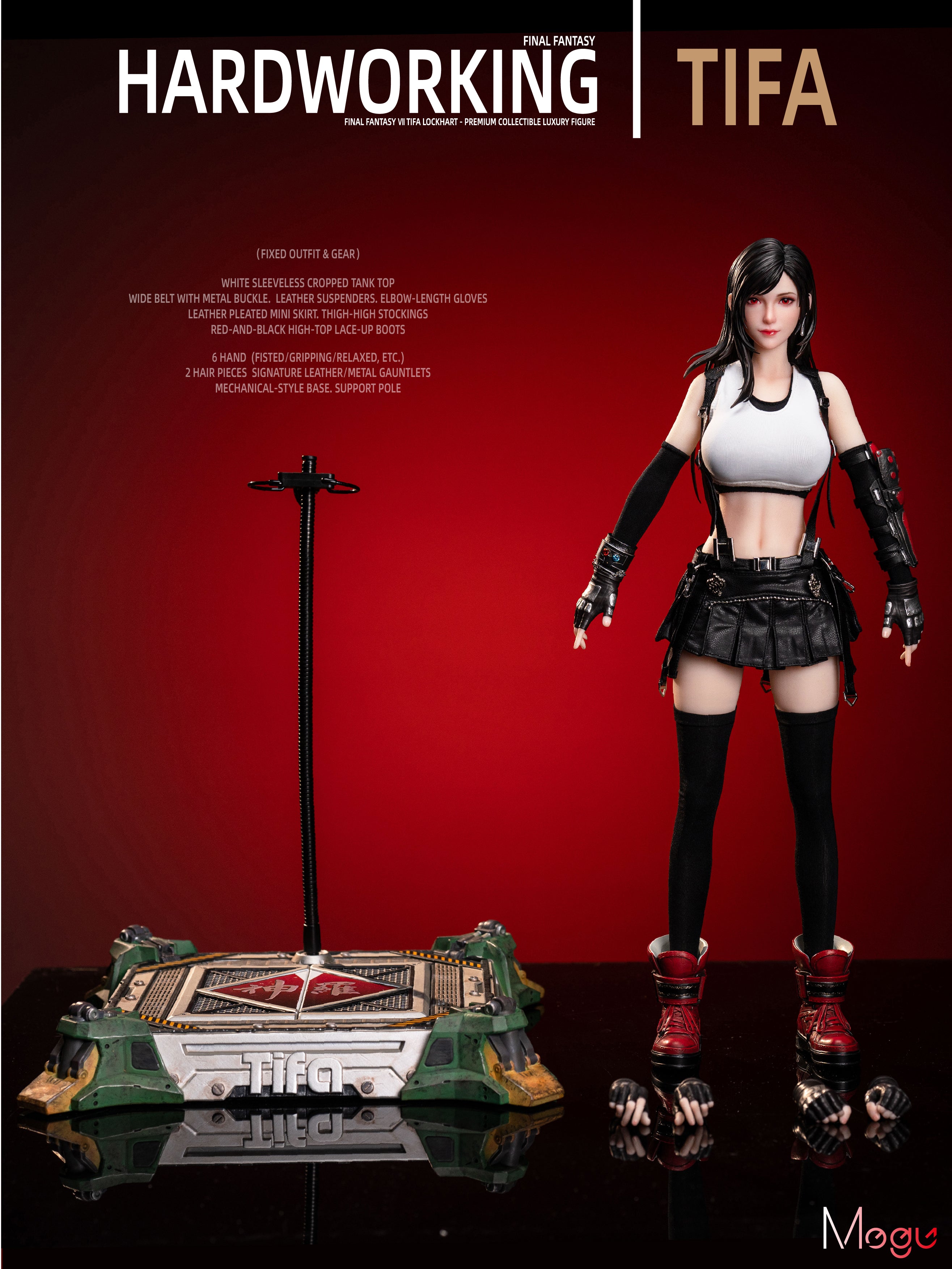 ゆーたろMU-Studioティファ Final Fantasy Mogu Studio Tifa action figure – ClubHouse Statues