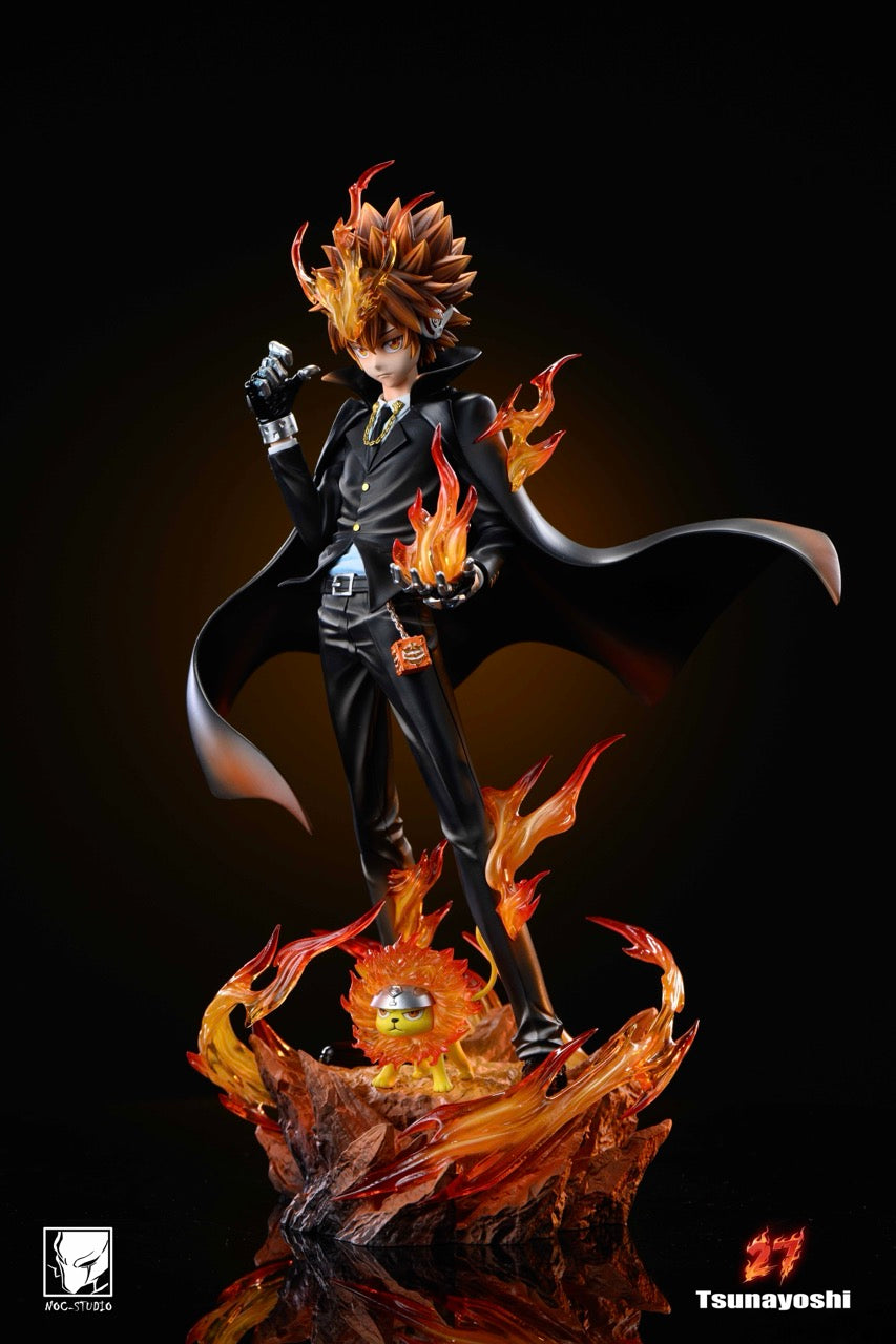 Katekyo Hitman Reborn Noc Studio Sawada Tsunayoshi V2 Resin Statue