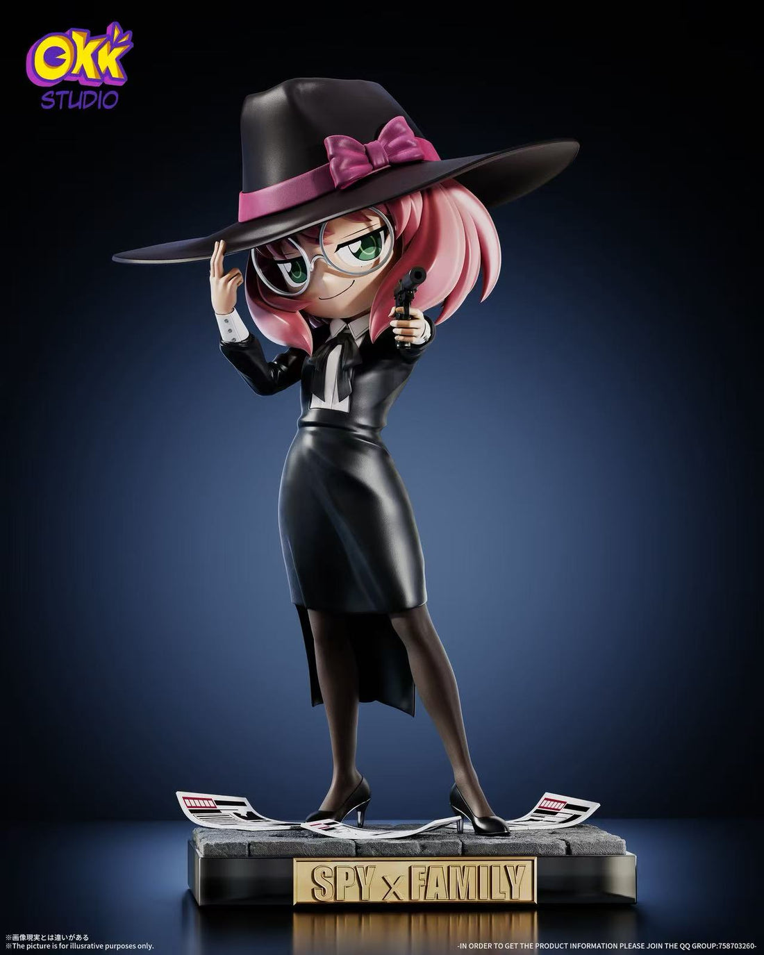 Spy x Family OKK Studio Agent Anya Resin Statue