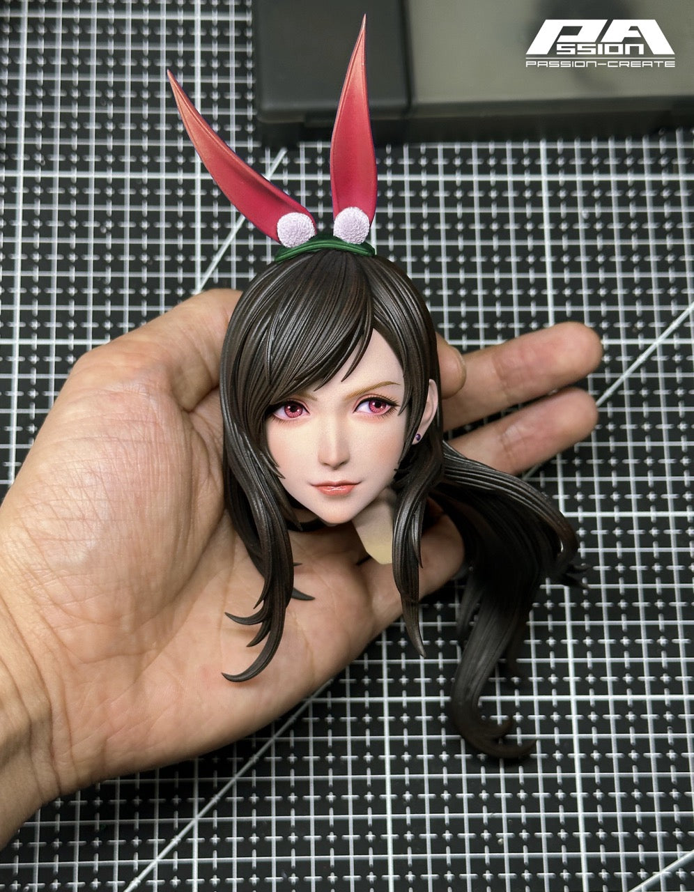 Final Fantasy PA Create Studio Tifa Resin Statue