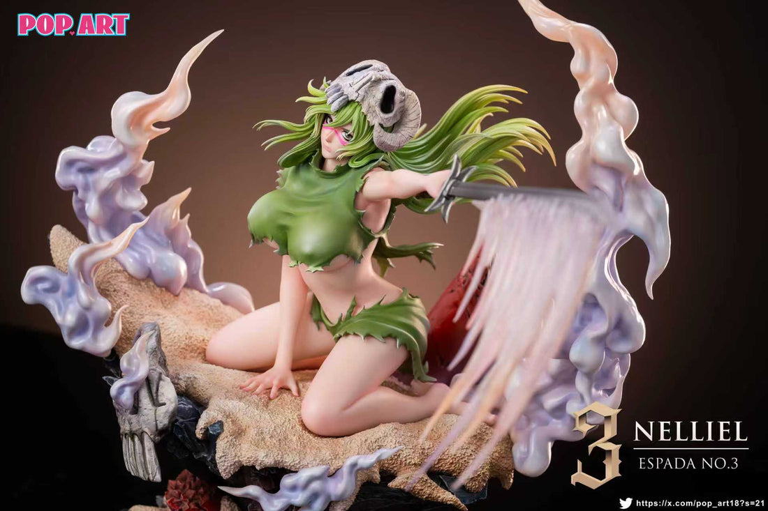 Bleach Pop Art Studio Nelliel Resin Statue