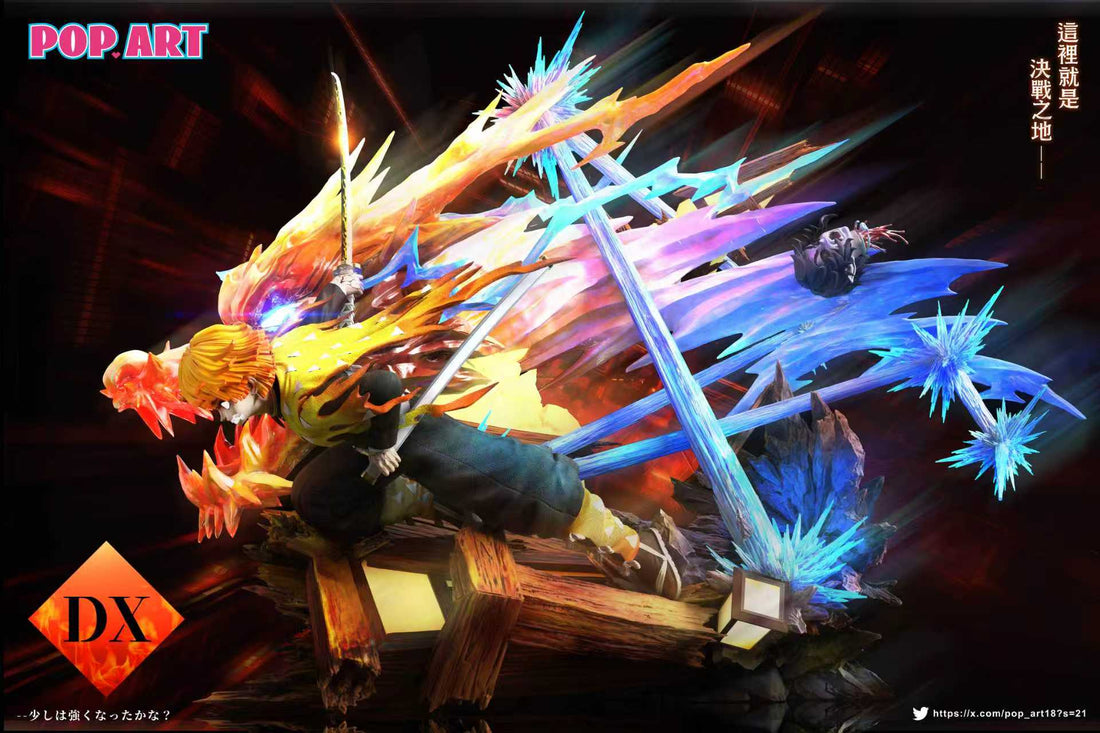 Kimetsu no Yaiba POP ART Studio Zenitsu Agatsuma Resin Statue