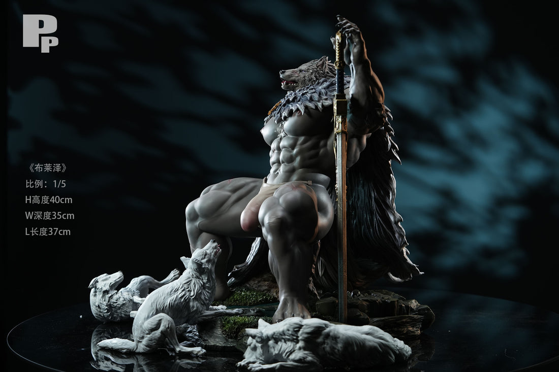 Elden Ring PP Studio Blaidd Resin Statue