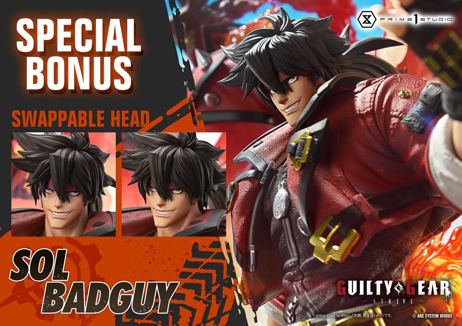 Guilty Gear Strive Prime 1 Studio Sol Badguy Licensed – ClubHouse