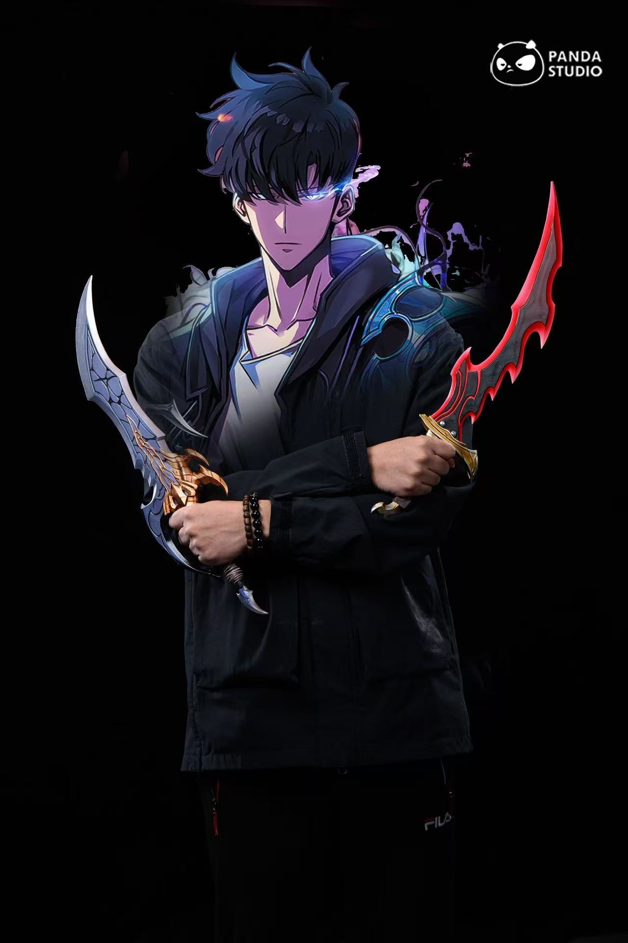 Solo Leveling Panda Studio Sung JinWoos Weapon Kasakas Venom Fang