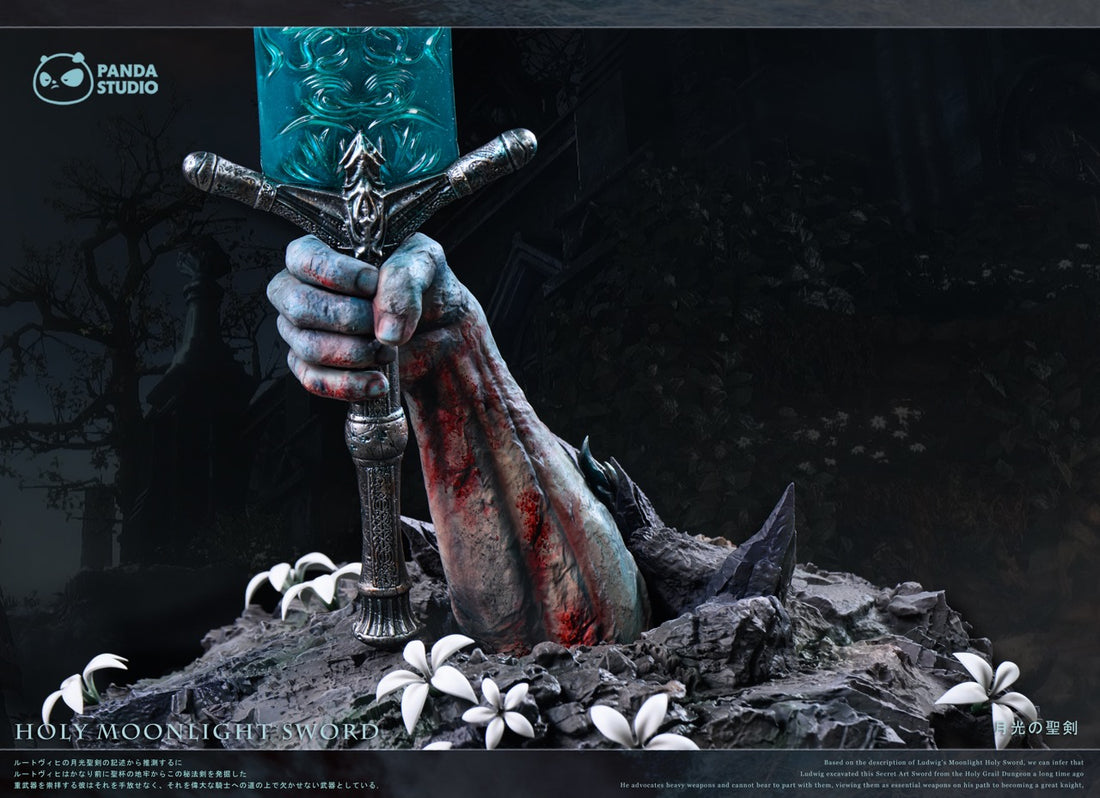 Bloodborne Panda Studio Holy Moonlight Sword Resin Statue