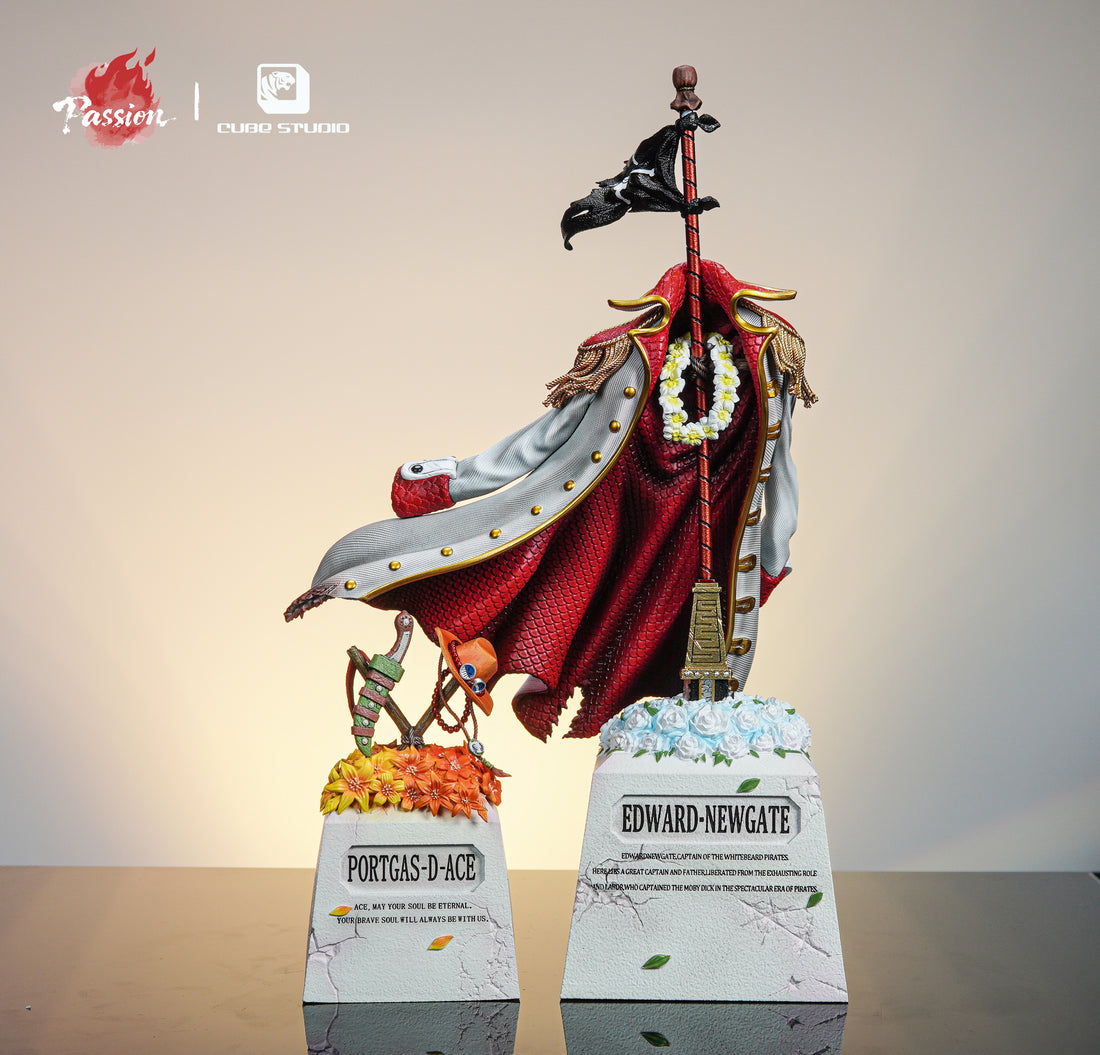 One Piece Passion Studio X Cube Studio The end of Whitebeard x ACE V2 Resin Statue