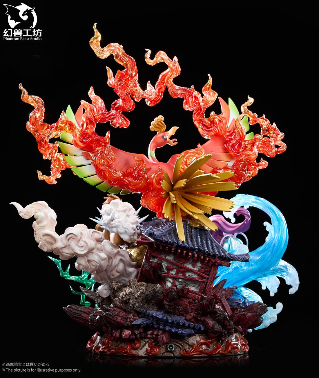 Pokemon Phantom Beast Studio Ho Oh x Legendary Beasts