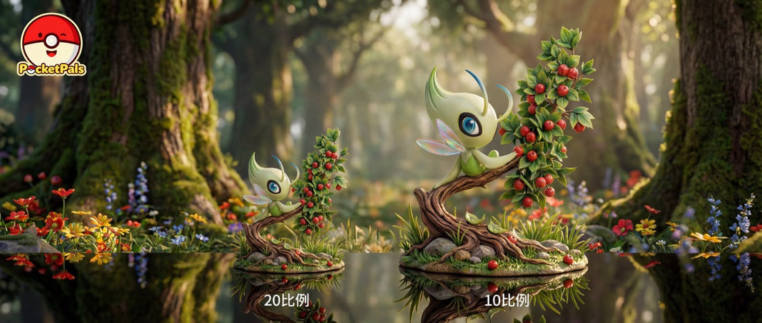 Pokemon PocketPals Studio Celebi Echo of Spacetime