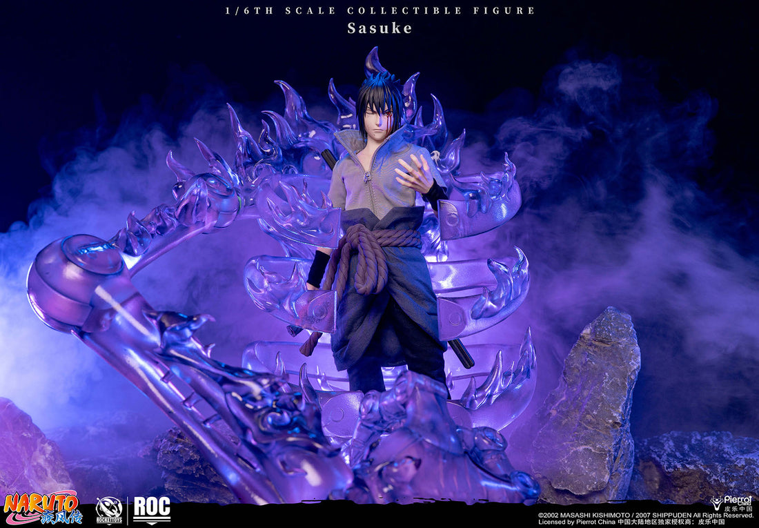 Naruto ROCKETTOYS Studio Sasuke Uchiha Licensed