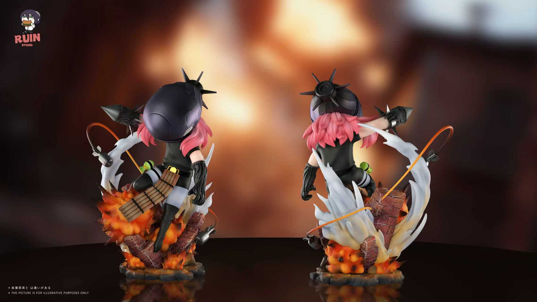 Spy x Family Ruin Studio Anya Cosplay Reze Resin Statue