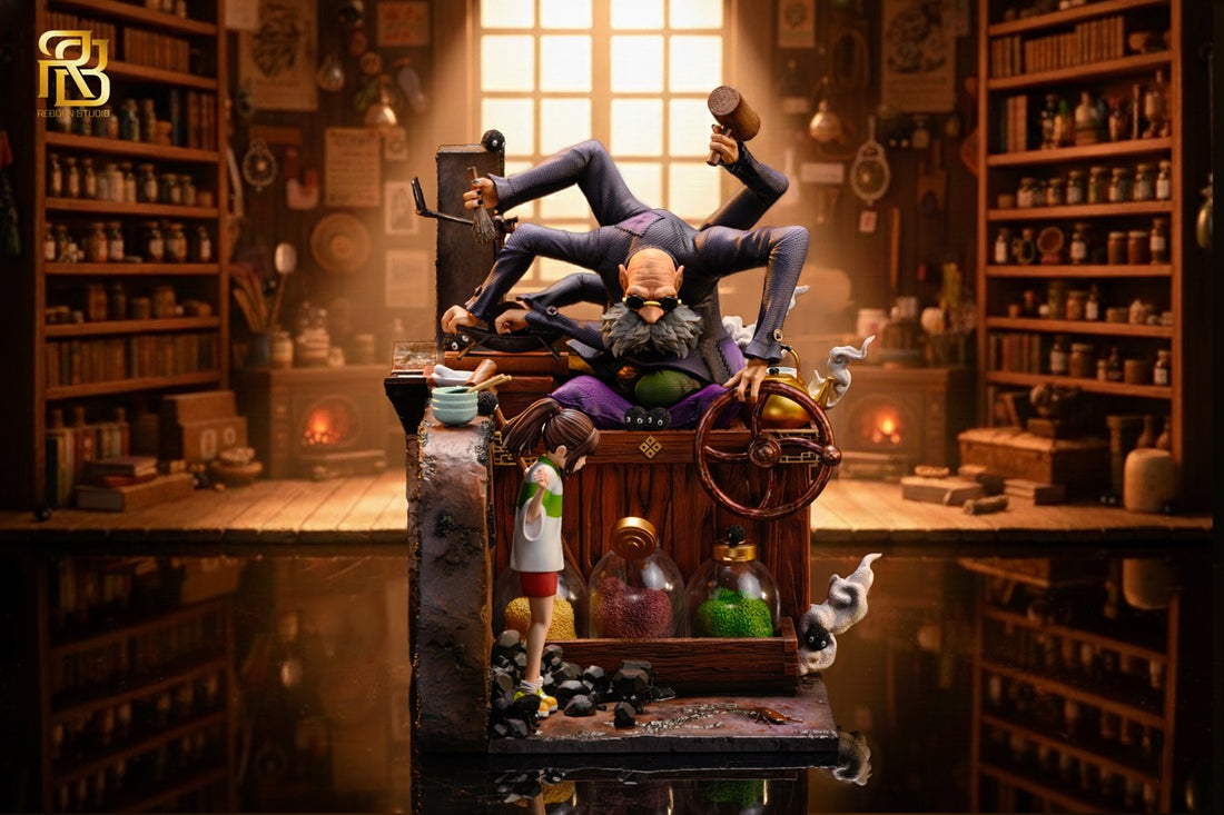 Spirited Away ReBorn Studio Chihiro Ogino x Kamaji