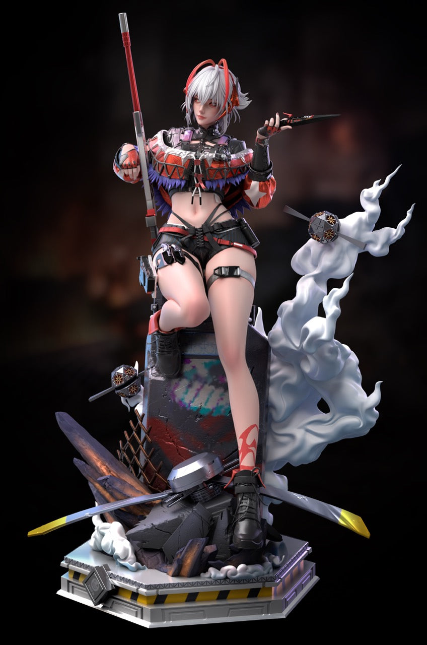 Reflection Studio X Miyin Studio Delta Force Hackclaw X Arknights Resin Statue