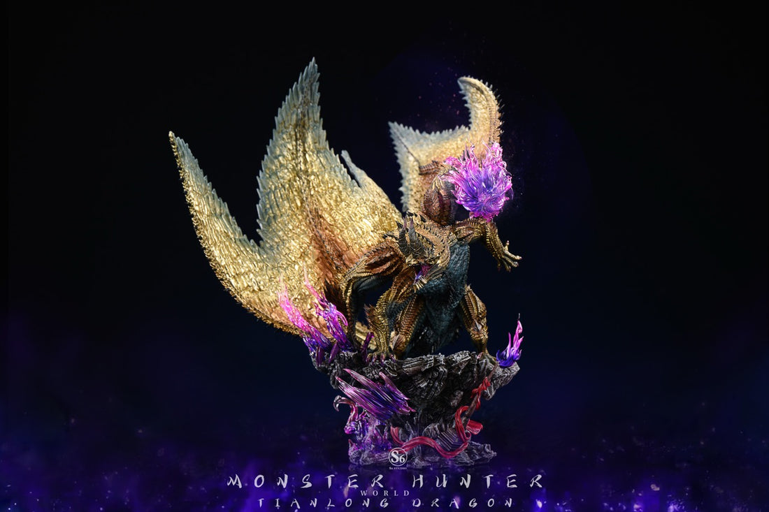 Monster Hunter S6 Studio Shagaru Magala Resin Statue