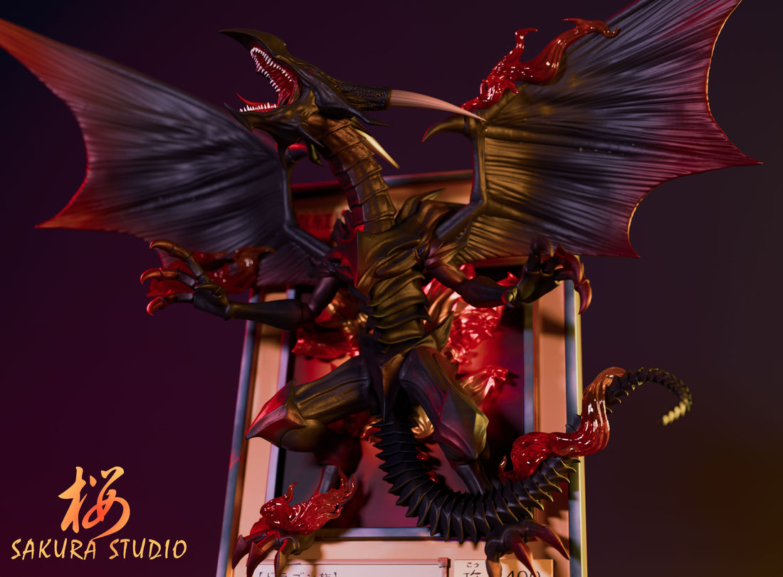 YuGiOh Sakura Studio Red Eyes Black Flare Dragon