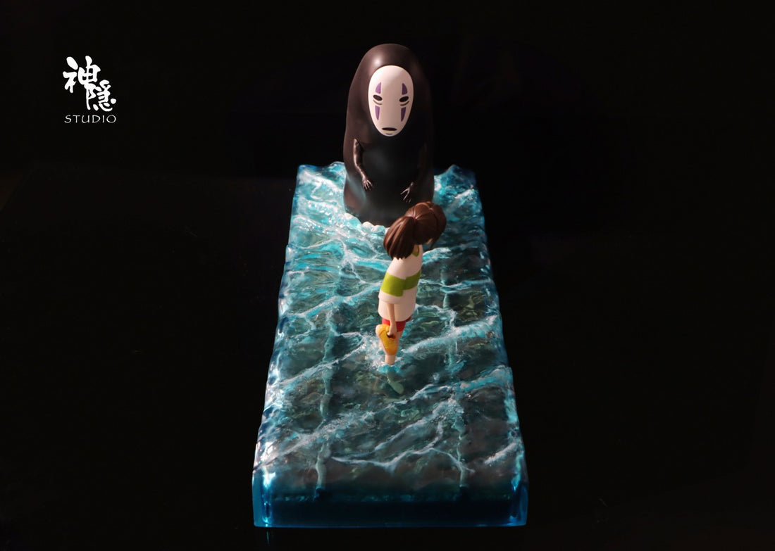 Spirited Away ShenYin Studio Chihiro And No Face Man Resin Statue