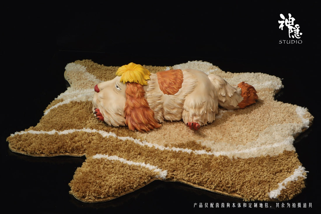Howls Moving Castle ShenYin Studio Heen Taking A Rest Resin Statue
